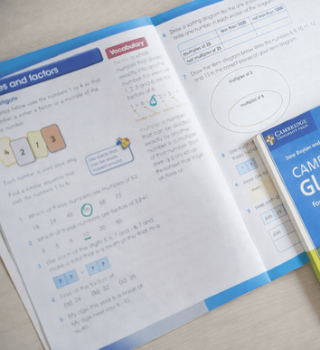 Udžbenik Cambridge Global English koji se koristi na nastavi