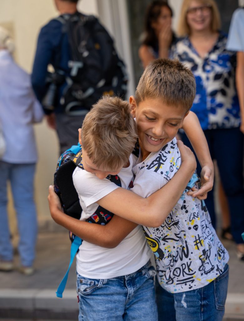 Happy students in Novi Sad
